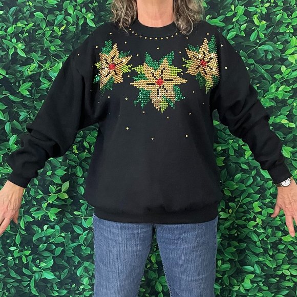 VTG 90s Jerzees Sweatshirt - Picture 2 of 9